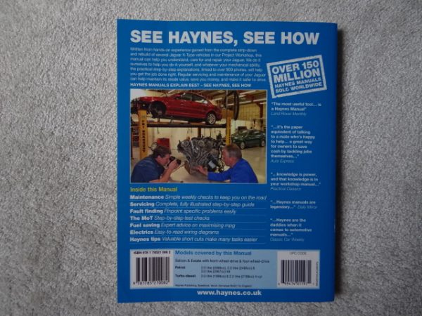 Haynes Jaguar X-Type Owners Workshop Manual