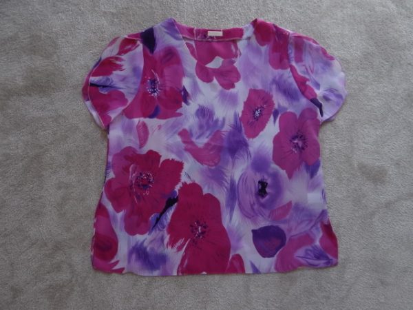 Women's Multicoloured Flowery Top size 18