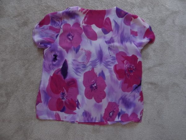 Women's Multicoloured Flowery Top size 18