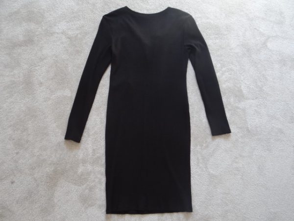 Women's Knitted Style Black Dress size 14