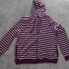 Women's Striped Loungewear Hoodie size medium