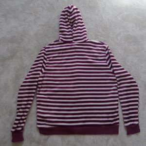 Women's Striped Loungewear Hoodie size medium