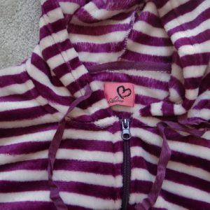 Women's Striped Loungewear Hoodie size medium