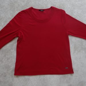 Women's Fuchsia Red Jersey Top size 14 - 16