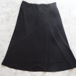 Women's Black Lined Skirt size 16