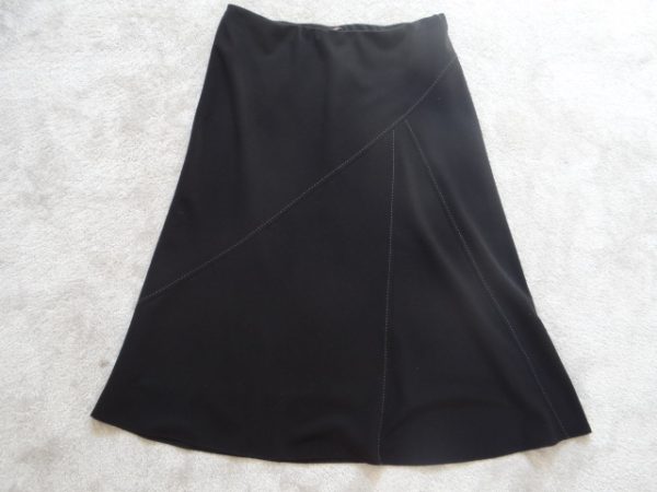 Women's Black Lined Skirt size 16