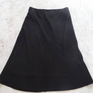 Women's Black Lined Skirt size 16