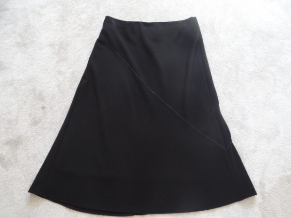 Women's Black Lined Skirt size 16