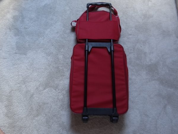 Travel Bag on wheels with matching small hand bag