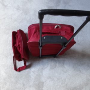 Travel Bag on wheels with matching small hand bag