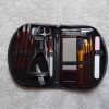 Cosmetic and Manicure / Pedicure set in zipped black case