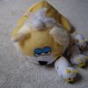 Soft Toy Pyjama case, Yellow Cat with 3 kittens