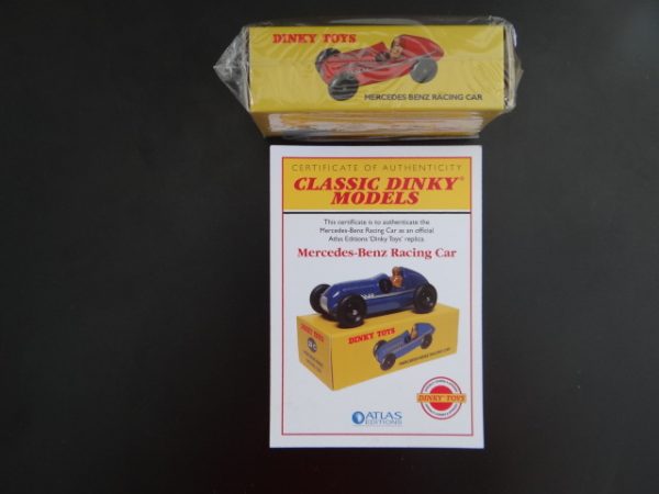 Atlas Editions Classic Dinky Replica Model Mercedes-Benz Racing Car