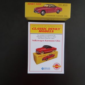 Atlas Editions Classic Dinky Replica Model Volkswagen Karmann Ghia