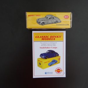 Atlas Editions Classic Dinky Replica Model Studebaker Coupe