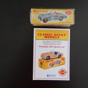 Atlas Editions Classic Dinky Replica Model Triumph TR2 Sports