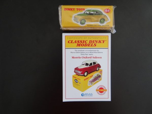 Atlas Editions Classic Dinky Replica Model Morris Oxford Saloon