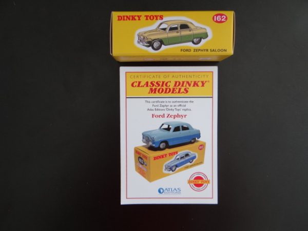 Atlas Editions Classic Dinky Replica Model Ford Zephyr Saloon