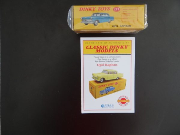 Atlas Editions Classic Dinky Replica Model Opal Kapitan