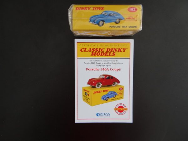 Atlas Editions Classic Dinky Replica Model Porsche 356A Coupe