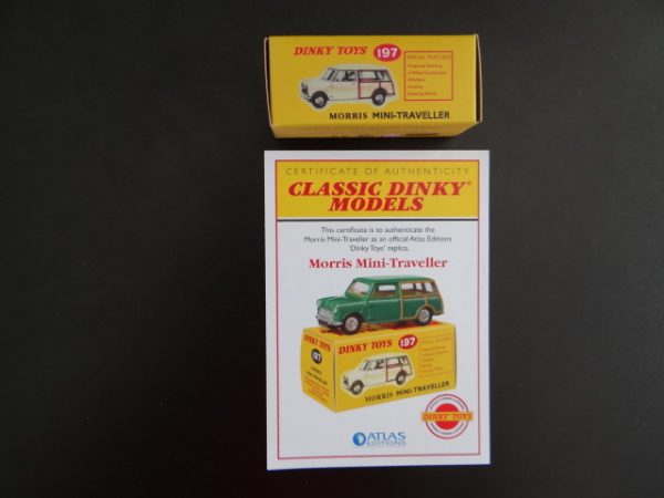 Atlas Editions Classic Dinky Replica Model Morris Mini-Traveller