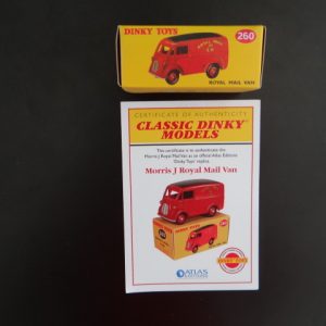 Atlas Editions Classic Dinky Replica Model Morris J Royal Mail Van