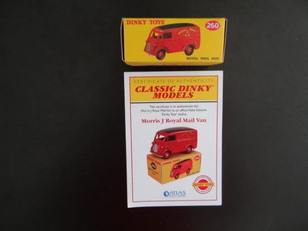 Atlas Editions Classic Dinky Replica Model Morris J Royal Mail Van