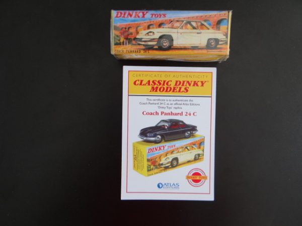 Atlas Editions Classic Dinky Replica Model Coach Panhard 24C