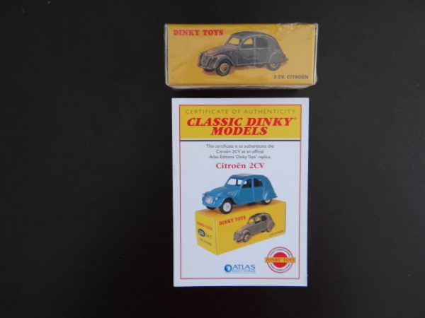 Atlas Editions Classic Dinky Replica Model Citroen 2CV