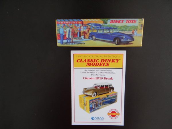 Atlas Editions Classic Dinky Replica Model Citroen ID19 Break