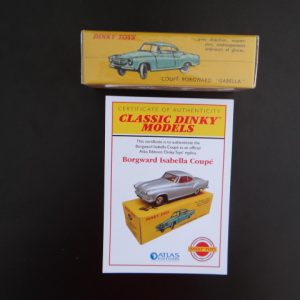 Atlas Editions Classic Dinky Replica Model Borgward Isabella Coupe