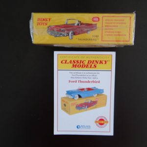 Atlas Editions Classic Dinky Replica Model Ford Thunderbird