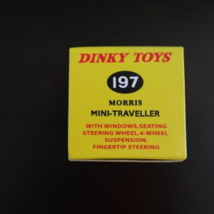 Atlas Editions Classic Dinky Replica Model Morris Mini-Traveller