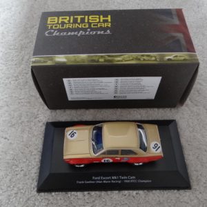 Atlas Editions British Touring Car Champions Replica Model Ford Escort Mark 1 Twin Cam