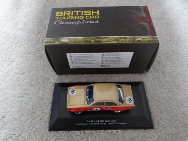 Atlas Editions British Touring Car Champions Replica Model Ford Escort Mark 1 Twin Cam