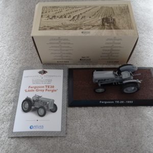 Atlas Editions Replica Tractor Model Ferguson TE-20 - 1953 Tractor