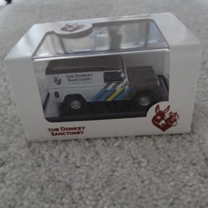 The Donkey Sanctuary Diecast Promotional Model Landrover Defender