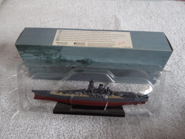 Atlas Editions Replica Model Ship Yamato No. 7 134 105