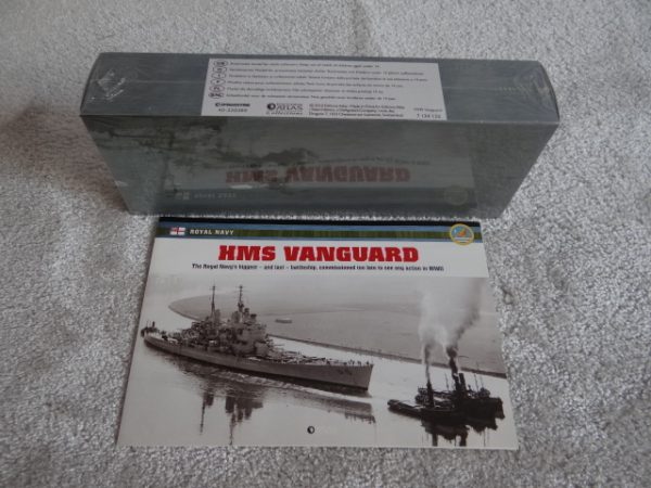 Atlas Editions Replica Model Ship HMS Vanguard No. 7 134 122