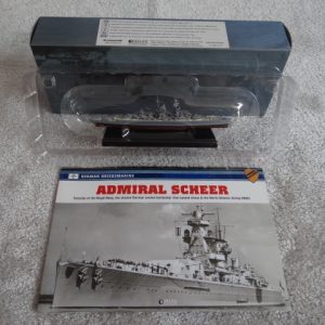 Atlas Editions Replica Model Ship Admiral Scheer No. 7 134 117