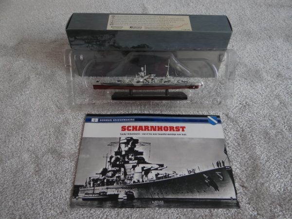 Atlas Editions Replica Model Ship Scharnhorst No. 7 134 104