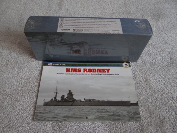 Atlas Editions Replica Model Ship HMS Rodney No. 7 134 118