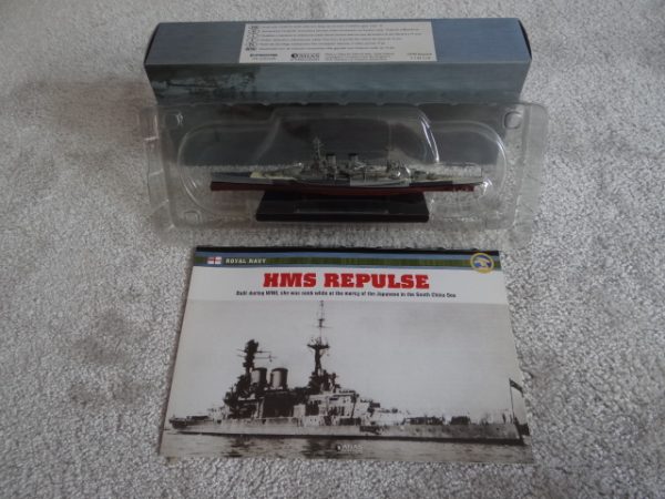 Atlas Editions Replica Model Ship HMS Repulse No. 7 134 110