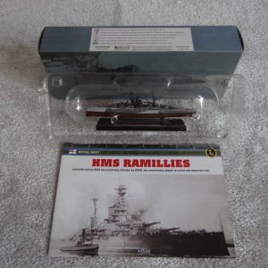 Atlas Editions Replica Model Ship HMS Ramillies No. 7 134 116