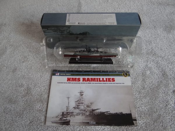 Atlas Editions Replica Model Ship HMS Ramillies No. 7 134 116
