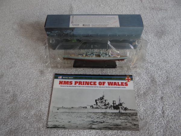 Atlas Editions Replica Model Ship HMS Prince of Wales No. 7 134 103