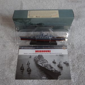 Atlas Editions Replica Model Ship Missouri No. 7 134 106