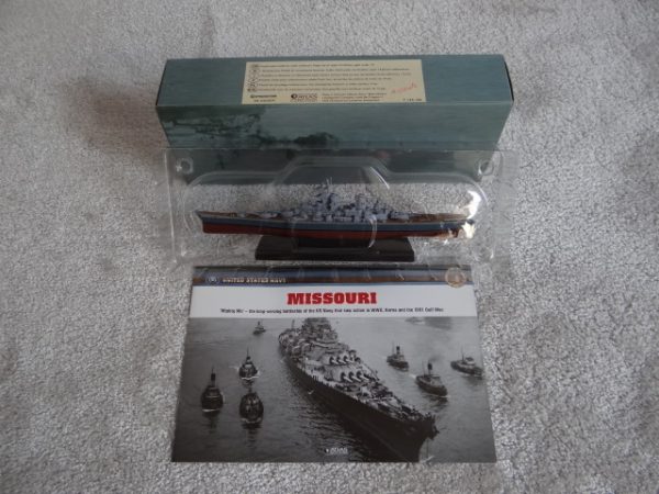 Atlas Editions Replica Model Ship Missouri No. 7 134 106