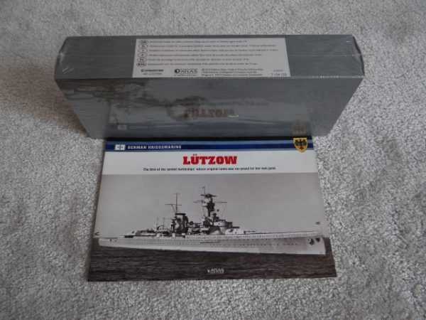 Atlas Editions Replica Model Ship Lutzow No. 7 134 123
