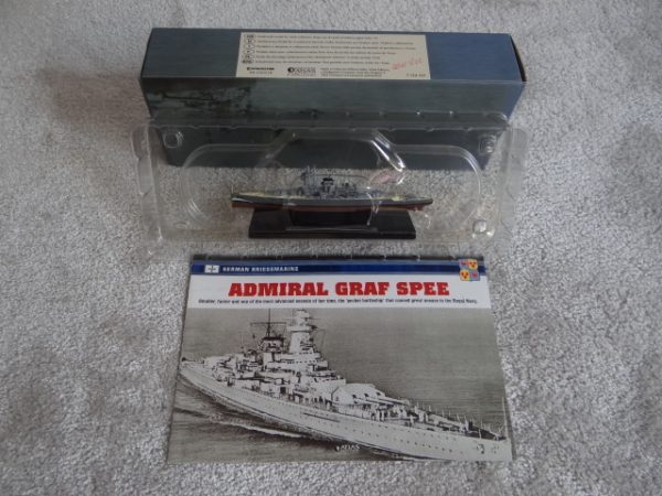 Atlas Editions Replica Model Ship Admiral Graf Spee No. 7 134 107